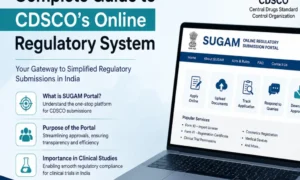 Set as a featured image for the article explaining SUGAM portal from CDSCO