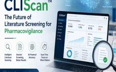 Set as featured image for the article explained about Literetaure screening tool developed and brought you by Drugvigil: CLIScan