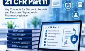 This is set as a featured image for the article explained about 21 CFR part 11
