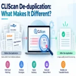 set as featured image for the article explaining about de-duplication strategies with CLIScan